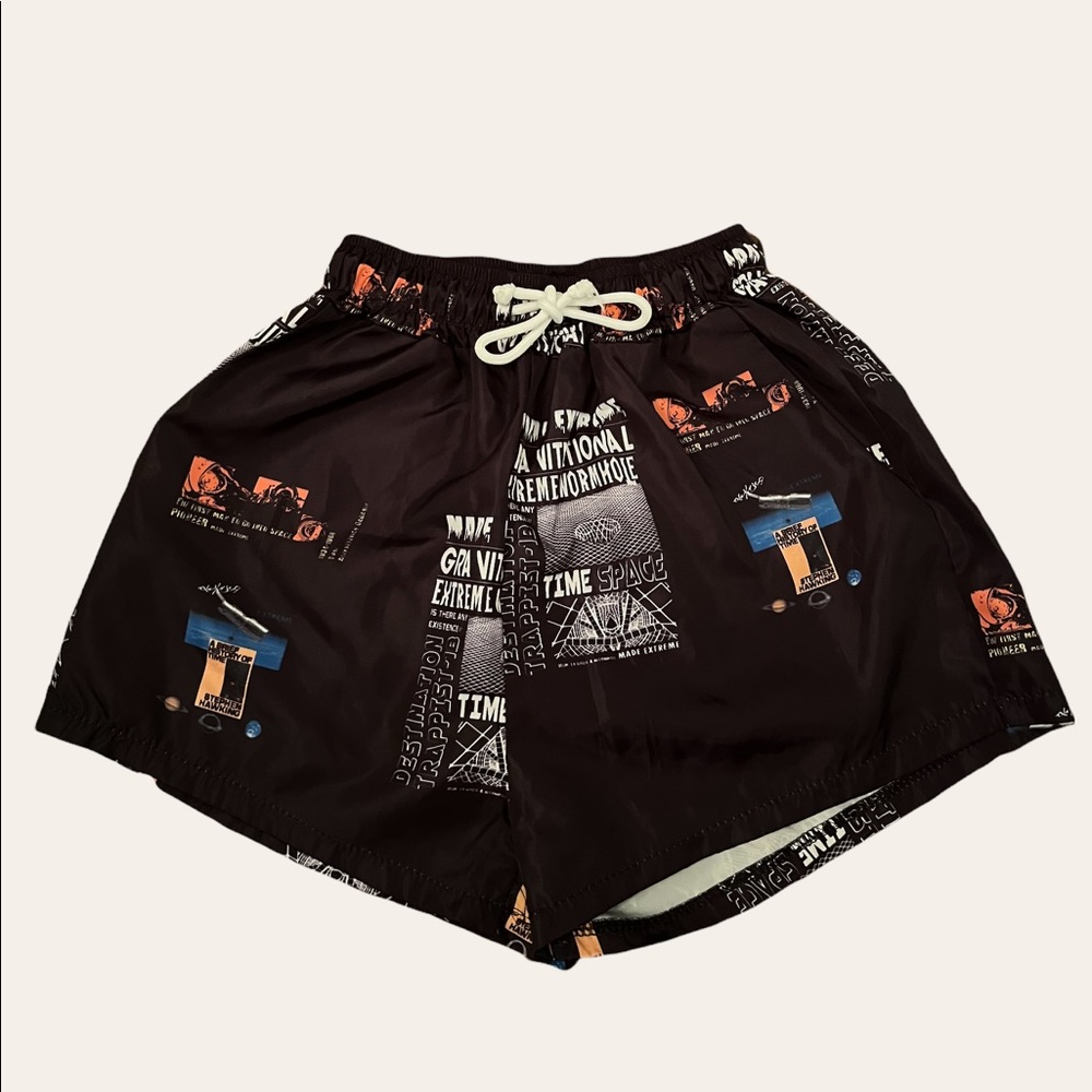 patterned mini shorts size small or x small